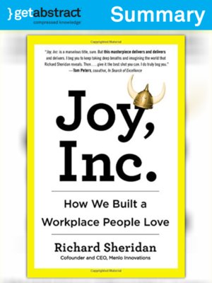 cover image of Joy, Inc. (Summary)